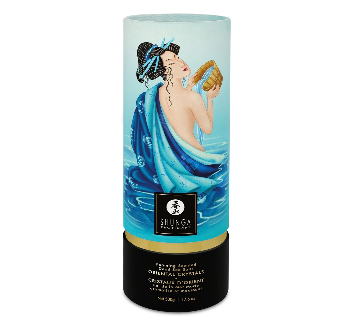 Пінлива сіль для ванни Shunga Dead Sea salt Oriental Crystals — Ocean Temptations (500 г)