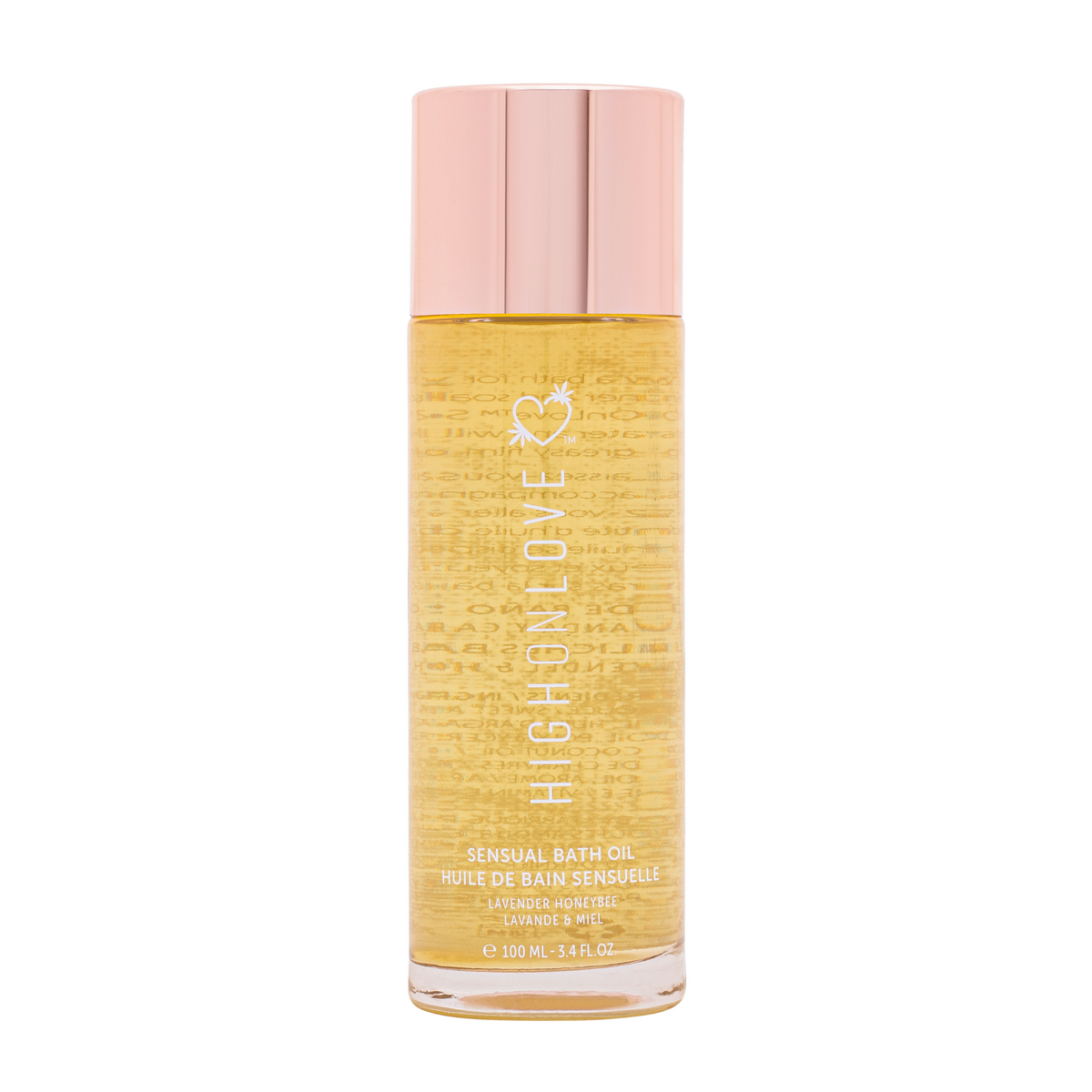 Олія для ванни з ароматом лаванди та меду Sensual Bath Oil, 100 мл HighOnLove