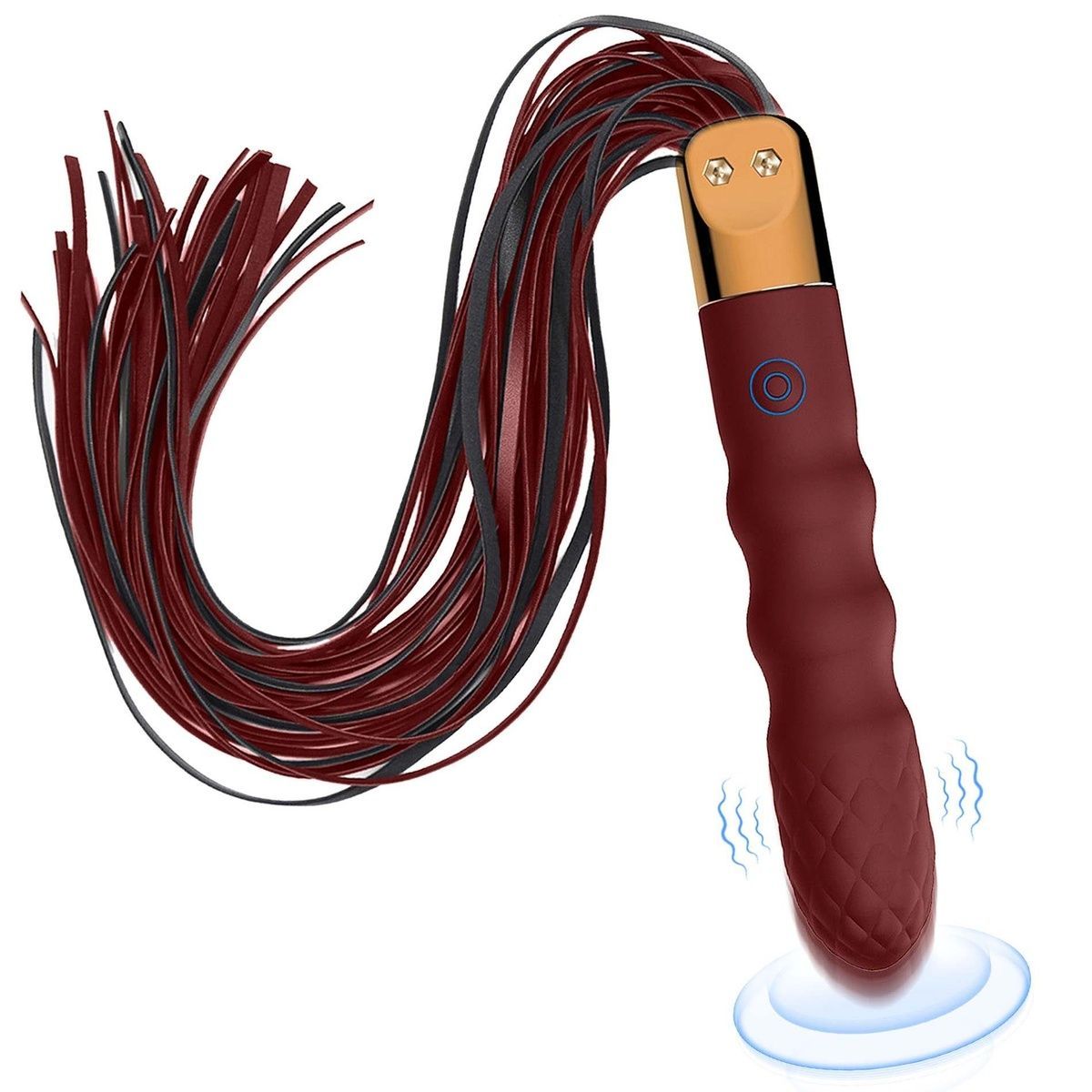 Вібратор-флогер Virbating Flogger