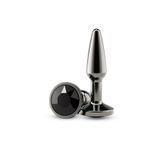 Анальная пробка NS Novelties Rear Assets - Tapered - Small - Gunmetal - Black