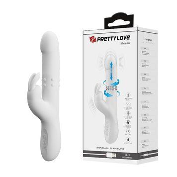 Вібратор-кролик Pretty Love Reese Vibrator White