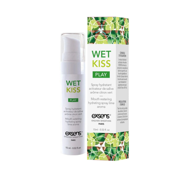 Спрей для усиления слюноотделения EXSENS Wet Kiss Lime, 15 мл