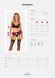 Комплект Obsessive Chemeris 3-pcs set, стрінги, пояс для панчіх, бюстгальтер, XS/S