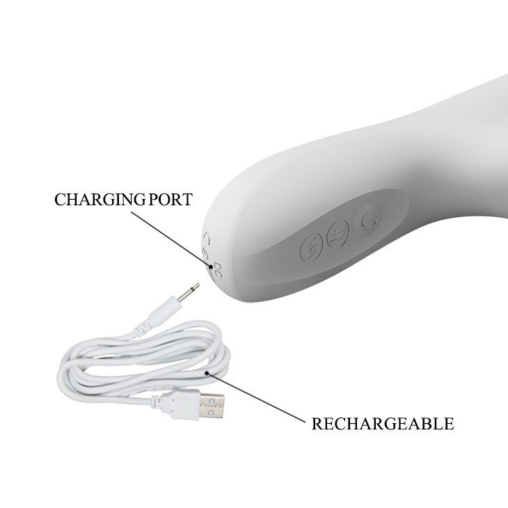 Вибратор-кролик Pretty Love Reese Vibrator White