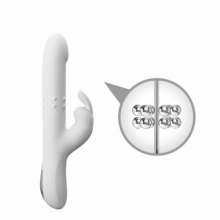 Вибратор-кролик Pretty Love Reese Vibrator White