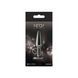 Анальная пробка NS Novelties Rear Assets - Tapered - Small - Gunmetal - Black