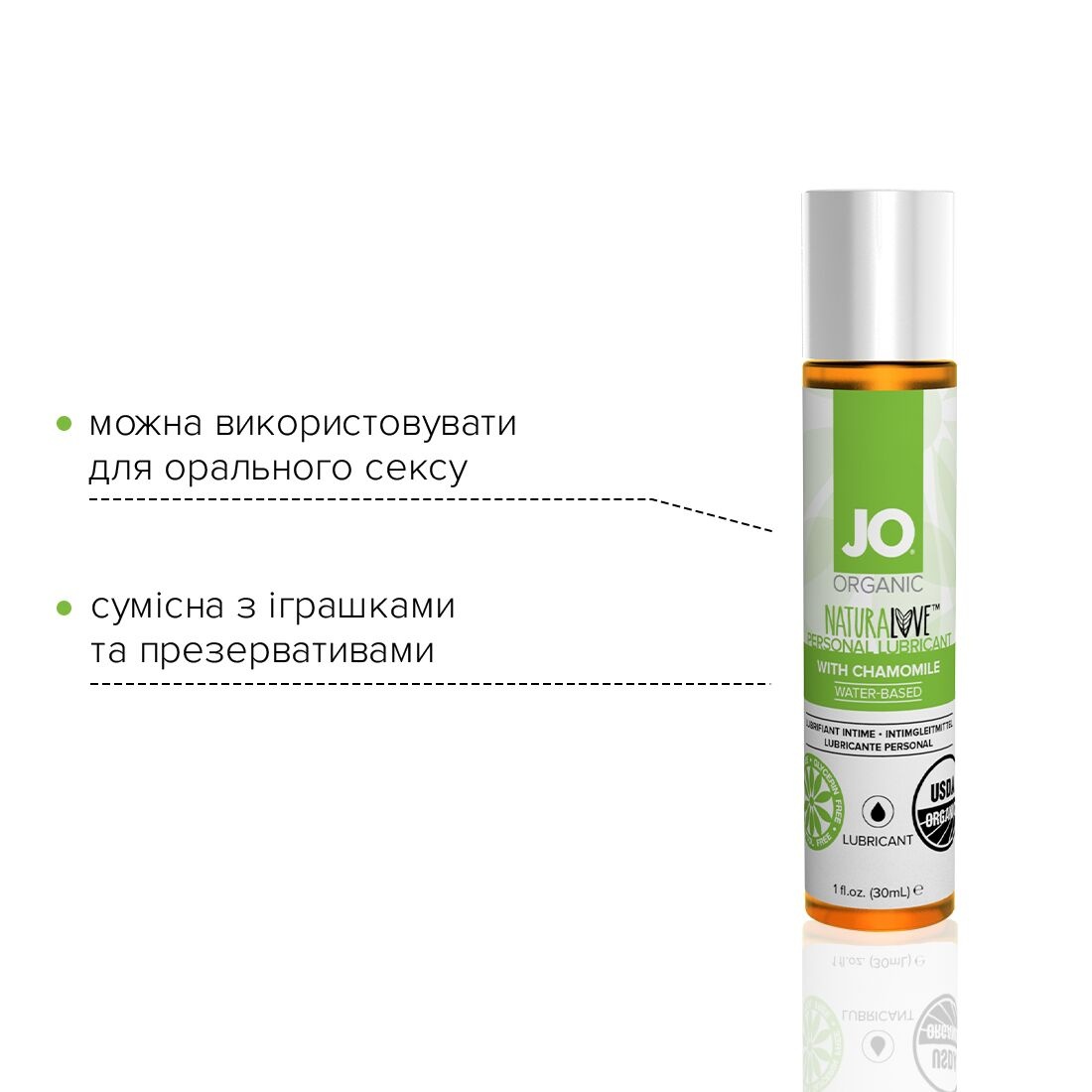 Смазка на водной основе System JO NATURALOVE - ORGANIC