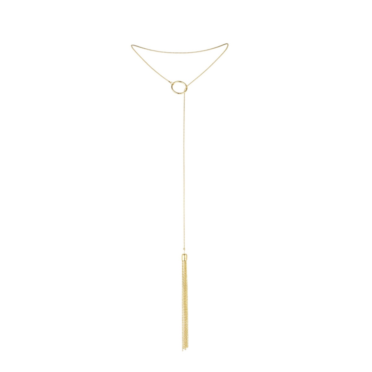 Цепочка для тела Bijoux Indiscrets Magnifique Tickler Pendant Chain — Gold