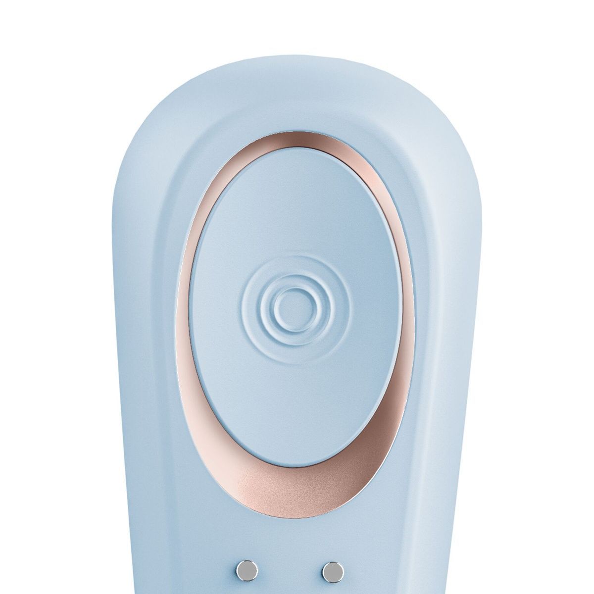 Вибратор для пар Satisfyer Double Classic Light Blue с одним моторчиком