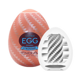 Мастурбатор-яйцо Tenga Egg Spiral, плотный TPE, пробник лубриканта 5 мл