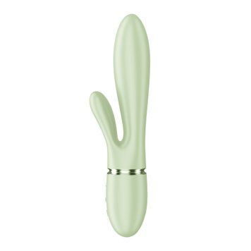 Вибратор-кролик Satisfyer Pearl Bunny 2 с жемчужным массажем, светло-зеленый