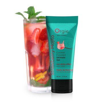 Лубрикант на водній основі Orgie Lube Tube Strawberry Mojito, 50 мл