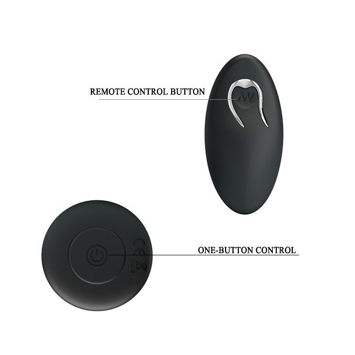 Анальна пробка Mr.Play Powerfull Vibrating Anal Plug, 3,2 см