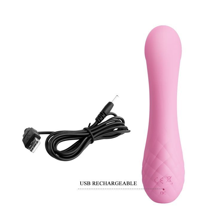 Вібратор-кролик Pretty Love Ron Vibrator Pink