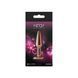 Анальная пробка NS Novelties Rear Assets - Tapered - Small - Rose Gold - Pink