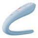 Вибратор для пар Satisfyer Double Classic Light Blue с одним моторчиком