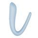 Вибратор для пар Satisfyer Double Classic Light Blue с одним моторчиком