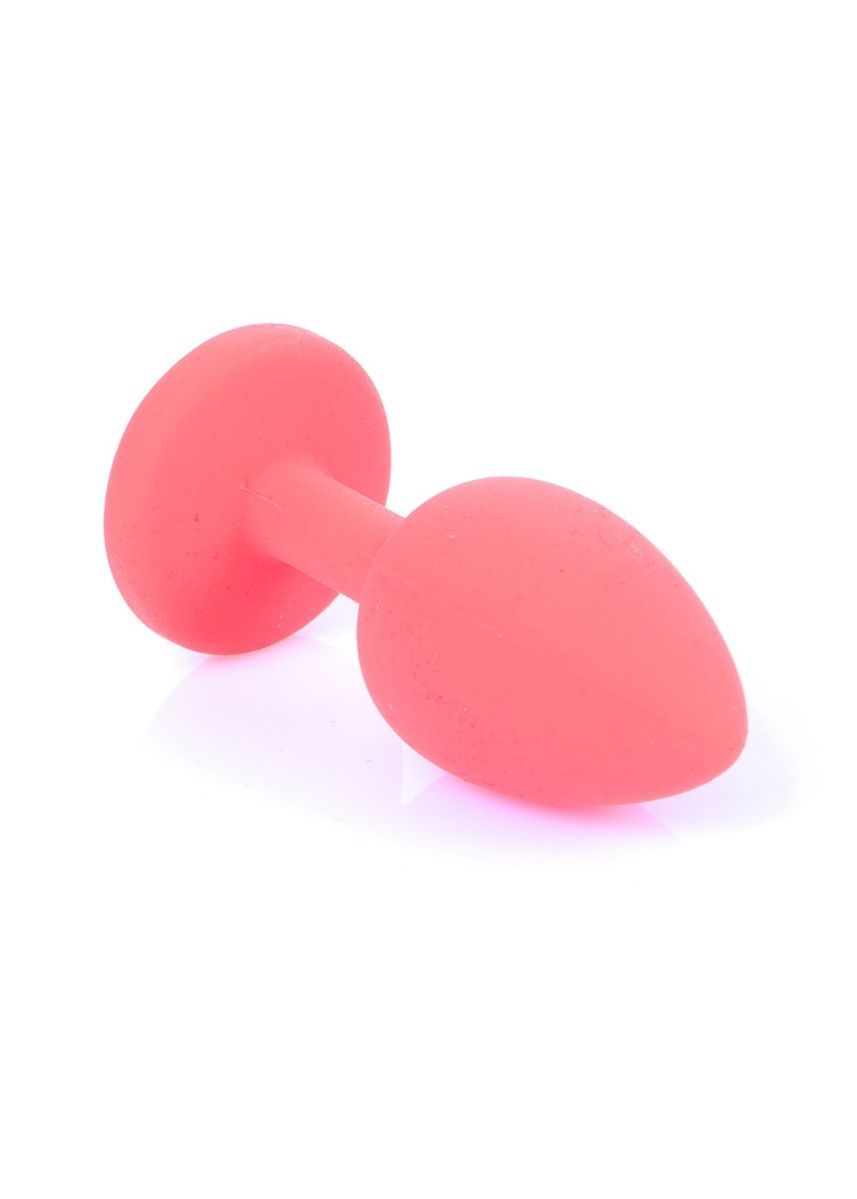 Анальная пробка Jewellery Silicone Red Plug S Blue