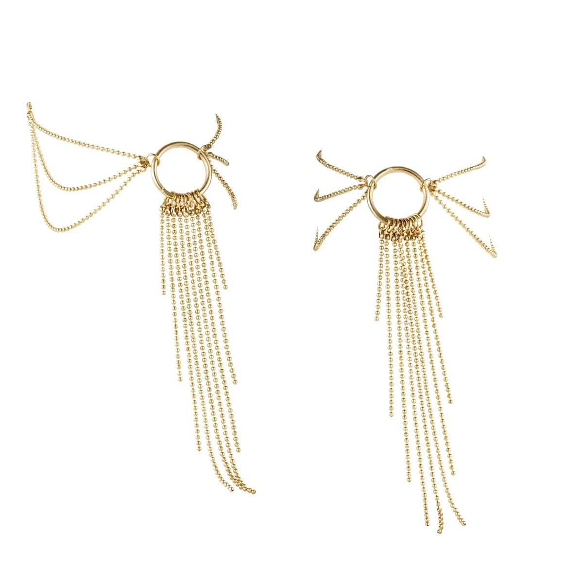 Браслеты для ног Bijoux Indiscrets Magnifique Feet Chain &mdash; Gold