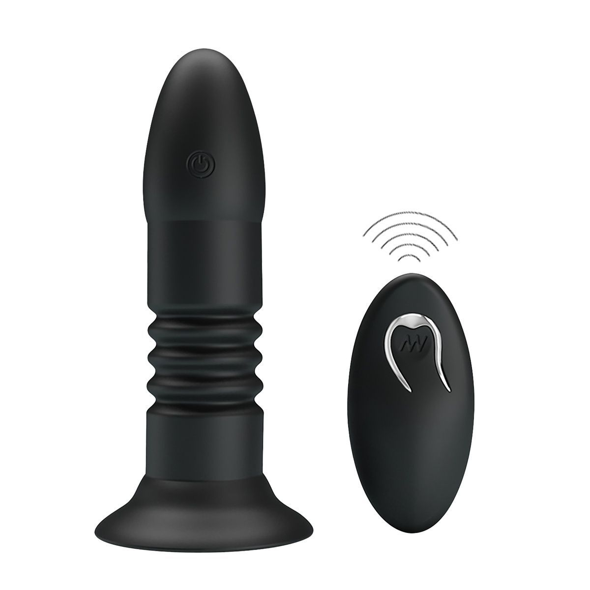 Анальная пробка с вибрацией Mr.Play Remote Control Vibrating Anal Plug, 3,5 см