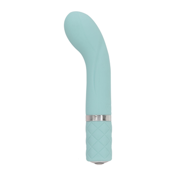 Розкішний вібратор Pillow Talk - Racy Teal з кристалом Swarovski для точки G, подарункове паковання