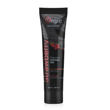 Лубрикант на водній основі Orgie Lube Tube Strawberry, 100 мл, зі смаком та ароматом полуниці