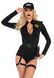 Костюм еротичних спецсил Leg Avenue SWAT Team Babe, боді, пояс, підв&rsquo;язки, іграшкова рація, кепка, XS