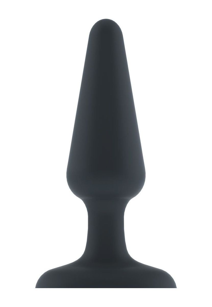 Анальная пробка с вибрацией Dorcel Best Vibe Plug M, макс. диаметр 4,1см, soft-touch силикон