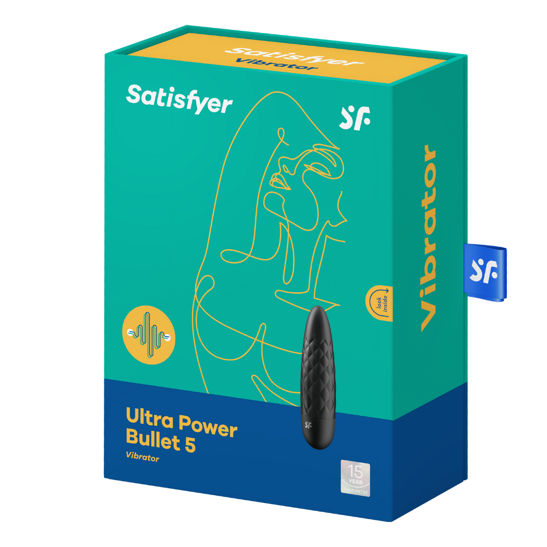 Віброкуля Ultra Power Bullet 5 Satisfyer, чорний