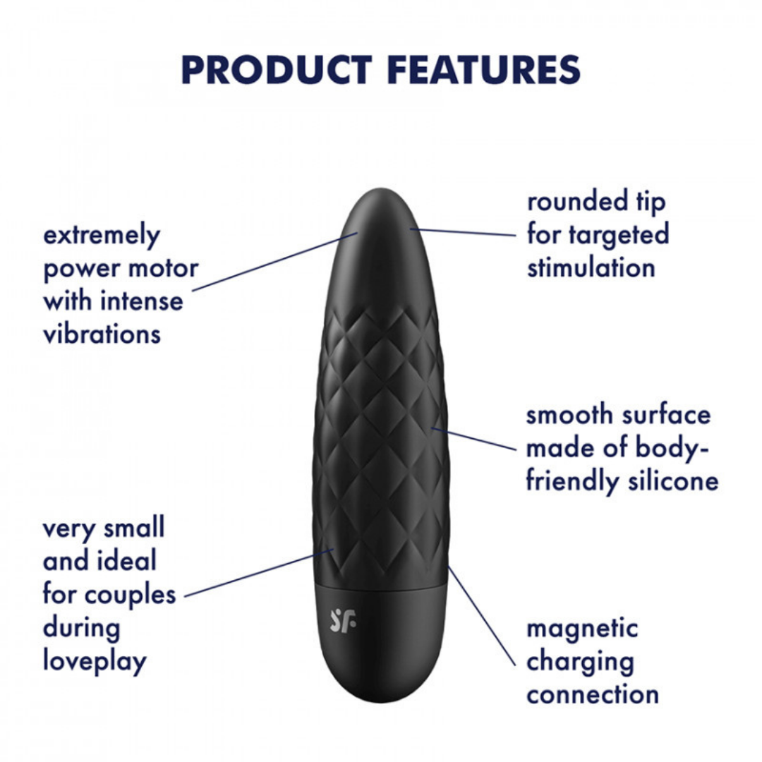 Мини-вибратор Satisfyer Ultra Power Bullet 5 Black