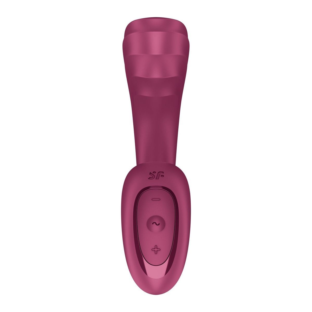 Вагинально-клиторальный вибратор Satisfyer G for Goddess 3 Wine Red для двойной стимуляции, гибкий