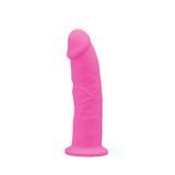 Фаллоимитатор SilexD Robby Pink (MODEL 2 size 6in) Glow in the dark, двухслойный, силикон+Silexpan, диаметр 3,5см