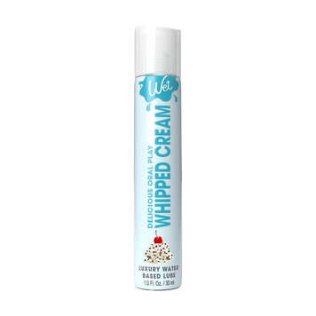 Лубрикант на водній основі Wet Oral Play Whipped Cream (30 мл), їстівний, без цукру