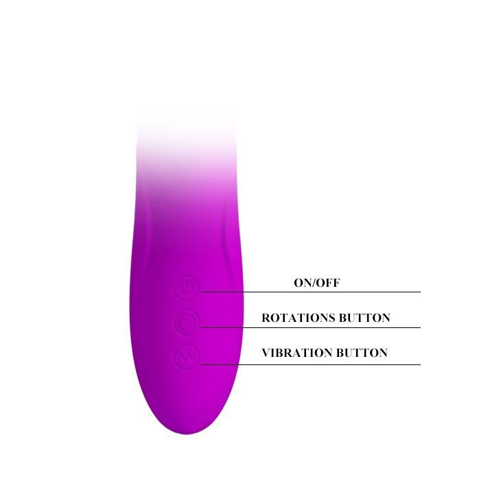 Вібратор-кролик Pretty Love Ward Vibrator Purple