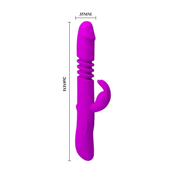 Вібратор-кролик Pretty Love Ward Vibrator Purple