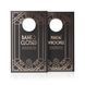 Вибратор-кролик Rosy Gold с имитацией фрикций - Rabbit Vibrator with thrusting function - Black
