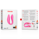 Смарт вібратор для пар DOUBLE PLEASURE, рожевий Oninder