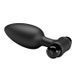 Анальна пробка Pretty Love Vibra Butt Plug II Black - 3,8 см