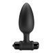 Анальна пробка Pretty Love Vibra Butt Plug II Black - 3,8 см