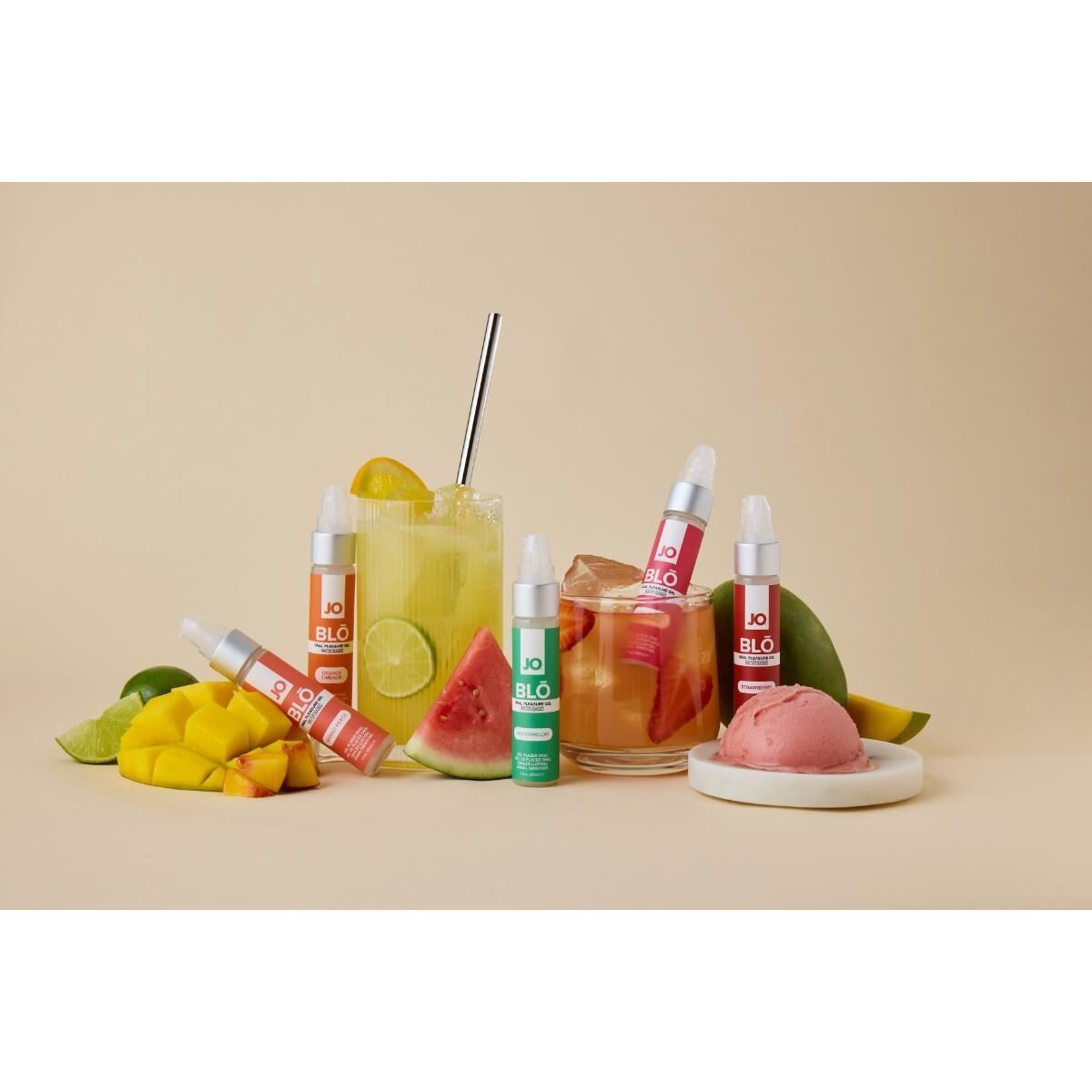 Гель для минета JO - BLO - Strawberry Lemonade, 30 мл