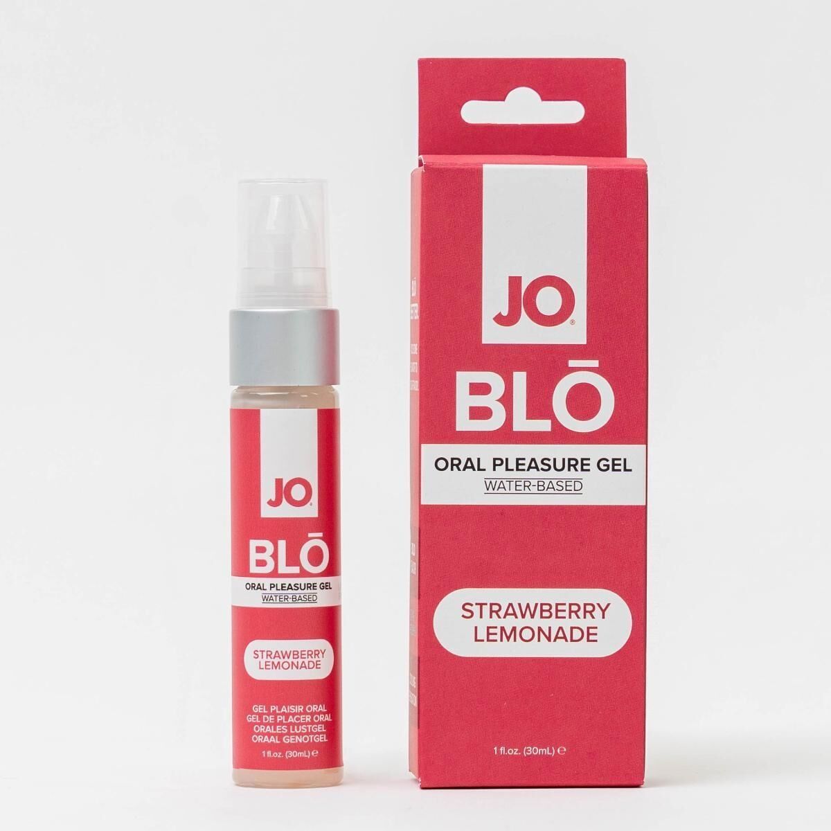 Гель для минета JO - BLO - Strawberry Lemonade, 30 мл