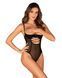 Боді Obsessive Roxelia crotchless teddy  , XS/S