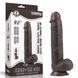 Фаллоимитатор LoveToy Sliding-Skin Dual Layer Dong 9" Black