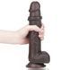 Фаллоимитатор LoveToy Sliding-Skin Dual Layer Dong 9" Black