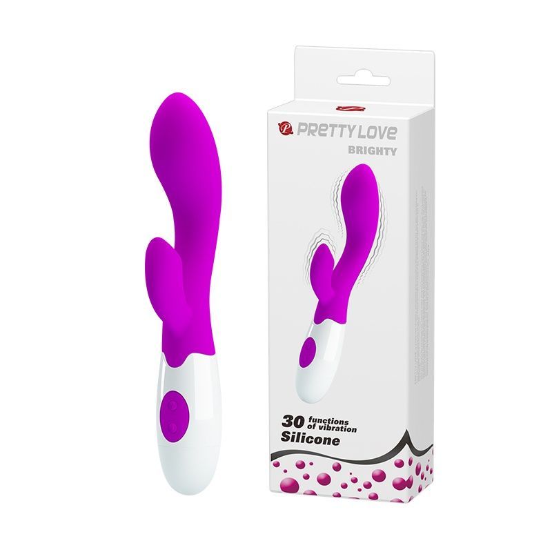 Вібратор-кролик Pretty Love Brighty Vibrator Purple