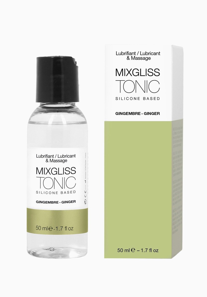 Лубрикант на силиконовой основе MixGliss TONIC - GINGEMBRE (50 мл) с ароматом имбиря