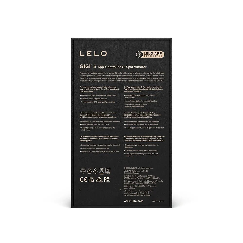 Вібратор точки G LELO GIGI 3 Powder Blue