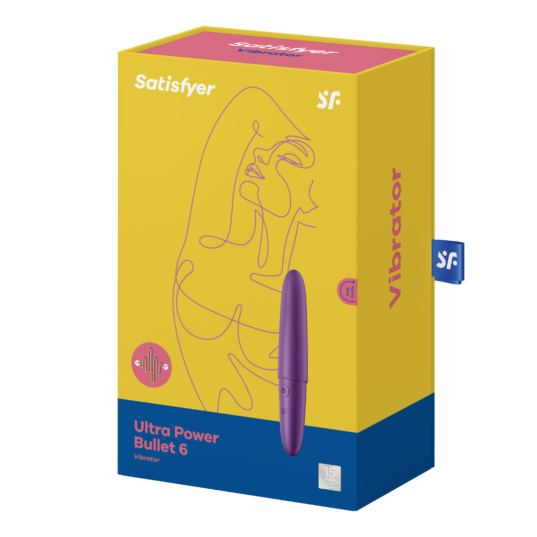 Віброкуля Ultra Power Bullet 6 Satisfyer, фіолетова