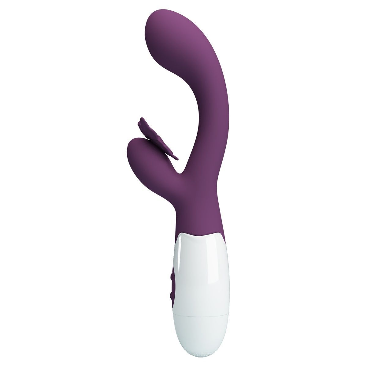 Вибратор-кролик Pretty Love Butterfly Kiss Vibrator Dark Purple