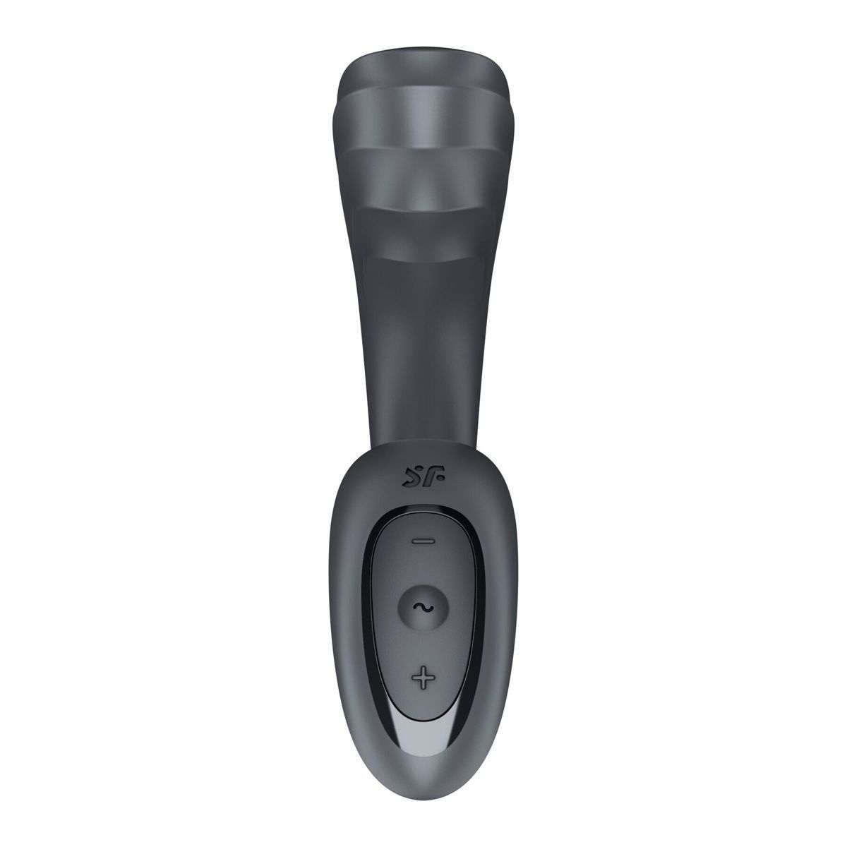 Вагинально-клиторальный вибратор Satisfyer G for Goddess 3 Dark Grey для двойной стимуляции, гибкий